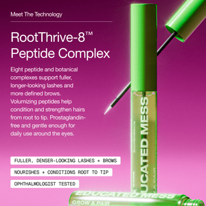 Grow A Pair Lash & Brow Enhancing Serum - Educated Mess