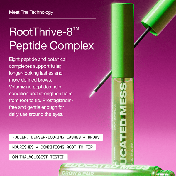 Grow A Pair Lash & Brow Enhancing Serum - Educated Mess