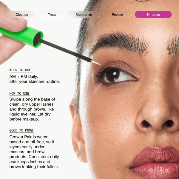 Grow A Pair Lash & Brow Enhancing Serum - Educated Mess